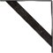 Ekena Millwork Traditional Steel Bracket, Antiqued Silver 2"W x 20"D x 20"H BKTM02X20X20TRASV - alternate 9